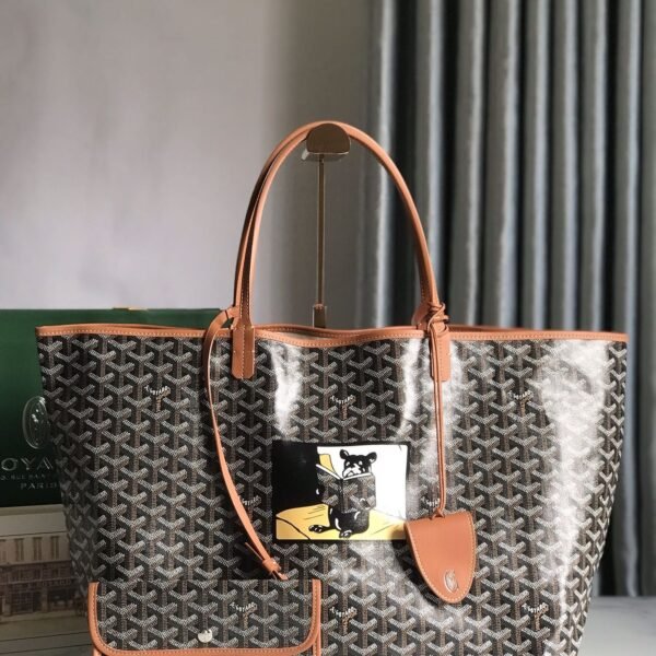 Goyard Saint Louis GM special painted Dou styleshopping bag