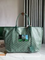 Goyard Saint Louis GM special painted Dou styleshopping bag - Image 2