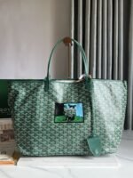 Goyard Saint Louis GM special painted Dou styleshopping bag - Image 5