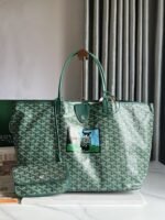 Goyard Saint Louis GM special painted Dou styleshopping bag - Image 9