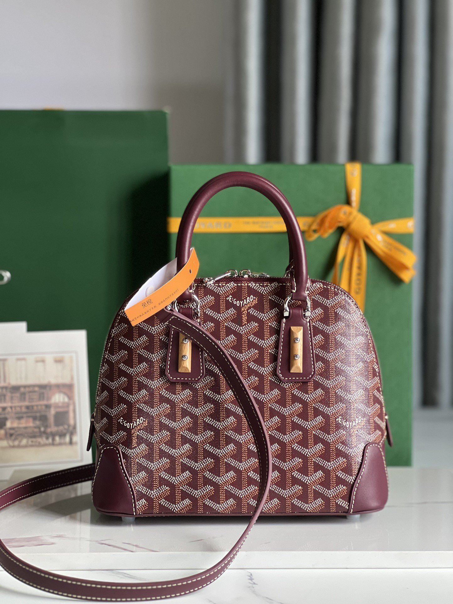 20241111_173952_8013 Goyard VendÃme Shell Bag, Top Quality Size: 23*18.5*10cm - Image 1