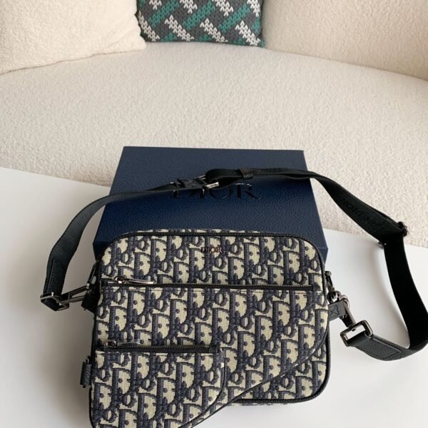 DIOR Men's SAFARl Messenger Bag, Top QualitySize:18*25*5cm