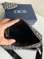 DIOR Men's SAFARl Messenger Bag, Top QualitySize:18*25*5cm - Image 9