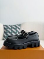 LOUIS VUITTON Cow leather/Round he ad buckle Casual Shoes - Image 2