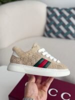 Gucci ACE Suede Sneakers - Image 9