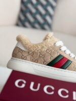 Gucci ACE Suede Sneakers - Image 8