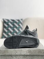 Jordan Air Jordan 4 retro kawssuede lightweight wear-resistant non-slip mid-top - Image 5