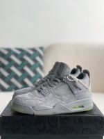 Jordan Air Jordan 4 retro kawssuede lightweight wear-resistant non-slip mid-top - Image 2