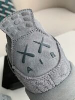 Jordan Air Jordan 4 retro kawssuede lightweight wear-resistant non-slip mid-top - Image 9