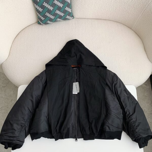 Balenciaga Plain color zipper long-sleevejacket