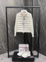 Moncler Cardigan women's lightweight padded wool down cardigan jacket - Image 2
