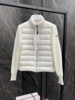 Moncler Cardigan women's lightweight padded wool down cardigan jacket - Image 8