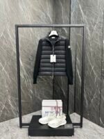 Moncler Cardigan women's lightweight padded wool down cardigan jacket - Image 9