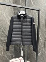 Moncler Cardigan women's lightweight padded wool down cardigan jacket - Image 5