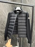 Moncler Cardigan women's lightweight padded wool down cardigan jacket - Image 4