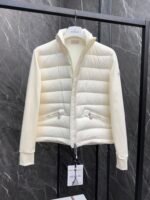 Moncler women's lined zipper hoodie - Image 4