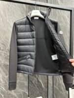Moncler women's lined zipper hoodie - Image 4