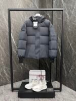Moncler Grenoble Velcro Badge Autumn/Winter Men's Down Jacket Skiing Series Hooded Jacket