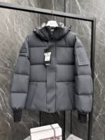 Moncler Grenoble Velcro Badge Autumn/Winter Men's Down Jacket Skiing Series Hooded Jacket - Image 7