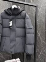 Moncler Grenoble Velcro Badge Autumn/Winter Men's Down Jacket Skiing Series Hooded Jacket - Image 6