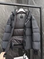 Moncler Grenoble Velcro Badge Autumn/Winter Men's Down Jacket Skiing Series Hooded Jacket - Image 4