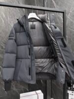 Moncler Grenoble Velcro Badge Autumn/Winter Men's Down Jacket Skiing Series Hooded Jacket - Image 3