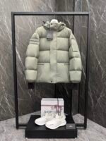 Moncler Grenoble Velcro Badge Autumn/Winter Men's Down Jacket Skiing Series Hooded Jacket