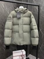 Moncler Grenoble Velcro Badge Autumn/Winter Men's Down Jacket Skiing Series Hooded Jacket - Image 8