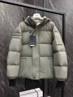 Moncler Grenoble Velcro Badge Autumn/Winter Men's Down Jacket Skiing Series Hooded Jacket - Image 7