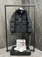 Moncler Grenoble Velcro Badge Autumn/Winter Men's Down Jacket Skiing Series Hooded Jacket - Image 9