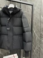 Moncler Grenoble Velcro Badge Autumn/Winter Men's Down Jacket Skiing Series Hooded Jacket - Image 6