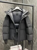 Moncler Grenoble Velcro Badge Autumn/Winter Men's Down Jacket Skiing Series Hooded Jacket - Image 5