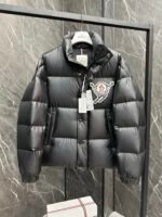 Moncler Lester Pixel Ski Cartoon Logo Short Men's Down Jacket Clip - Image 6