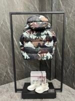 Moncler new Mosa men's camouflage down jacket original autumn and winter new Mosa snow down jacket - Image 3