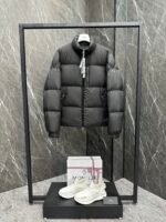 Product details Moncler Autumn Winter BESBRE Men's Short Business Loose Light Goose Down Jacket