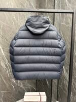 MMoncler Solayan uomo tricolore rifinito corto piumino giacca giacca - Image 2