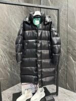 Moncler Hanoverian (matte midnight blue) long men's down jacket - Image 5