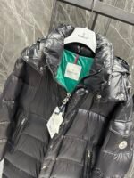Moncler Hanoverian (matte midnight blue) long men's down jacket - Image 4
