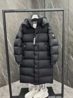 Moncler Hanoverian (matte midnight blue) long men's down jacket - Image 9