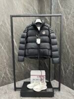 Moncler x Christopher Raxxy Men's and Women's 3D Quilted Zipper Down Jacket - Image 2
