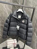 Moncler x Christopher Raxxy Men's and Women's 3D Quilted Zipper Down Jacket - Image 6