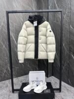 Moncler Madeira Black Warrior Short Men's Down Jacket