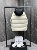 Moncler Madeira Black Warrior Short Men's Down Jacket - Image 9