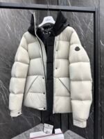 Moncler Madeira Black Warrior Short Men's Down Jacket - Image 7