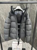 Moncler Madeira Black Warrior Short Men's Down Jacket - Image 4