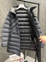 Moncler Women's ALASTORE Long Multi functional Down Jacket - Image 4