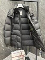 Moncler Chiablese (2024 new matte matte matte finish) mid length down jacket - Image 4