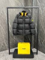 Fendi high-tech fabric down jacket