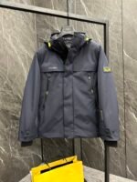 FENDI 2024 Little Monster Men's Fashion Hooded Down Jacket - Image 8