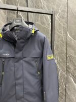 FENDI 2024 Little Monster Men's Fashion Hooded Down Jacket - Image 6